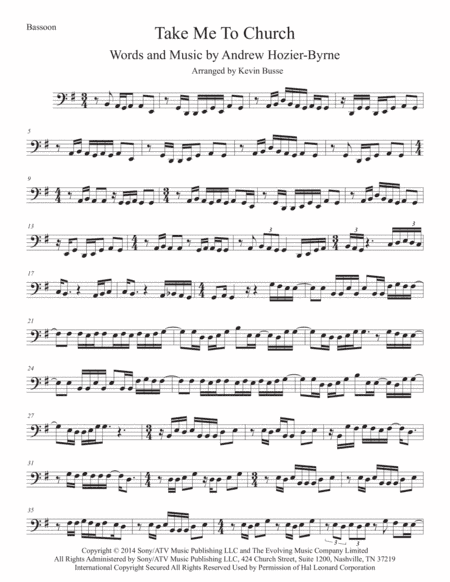 Take Me To Church (arr. Kevin Busse)