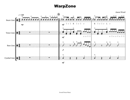 WarpZone (Drumline Cadence)