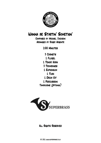 If You Wanna Be Somethin (arr. Roger Argente)
