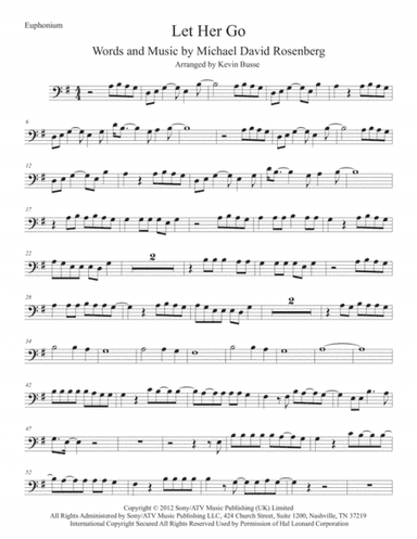 Let Her Go (arr. Kevin Busse)