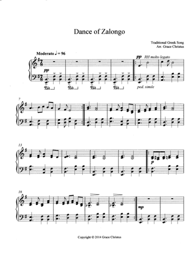 Dance of Zalongo (arr. Grace Christus)