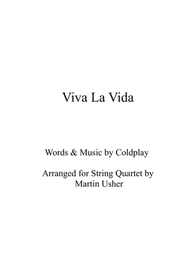 Viva La Vida (arr. Martin Usher)