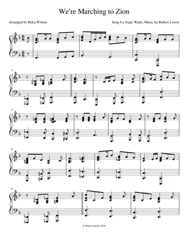 We're Marching to Zion (arr. Beka Wilson)