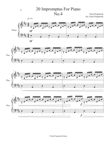 Impromptu No.4 For Piano
