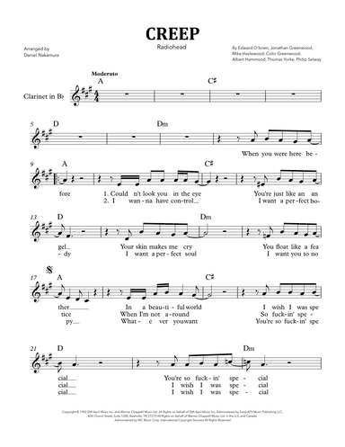 Creep (arr. Daniel Nakamura)