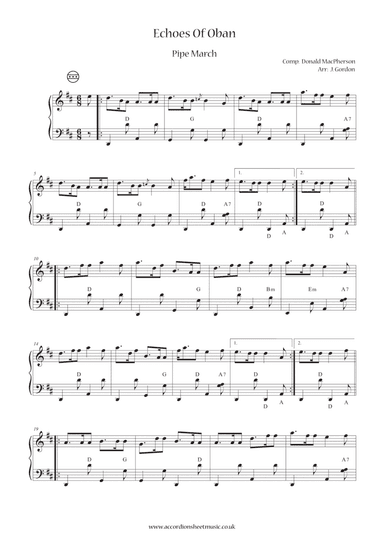 Echoes Of Oban (arr. Julia Gordon)