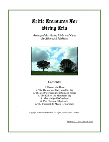 Celtic Treasures for String Trio (arr. Ellsworth McMeen)