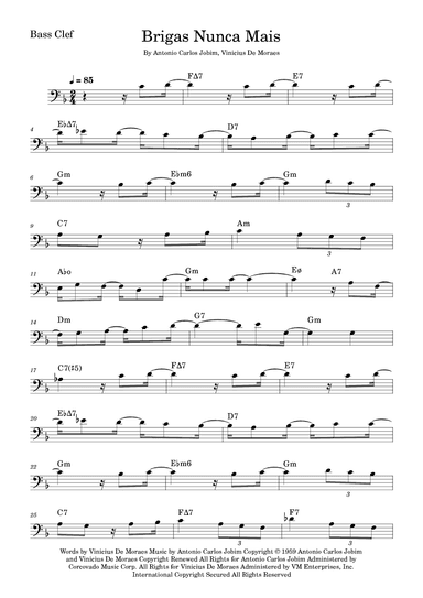 Brigas Nunca Mais (arr. Fabio Eduardo de Oliveira)