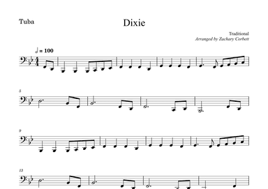 Dixie (arr. Zachary Corbett)
