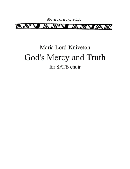 God's Mercy and Truth