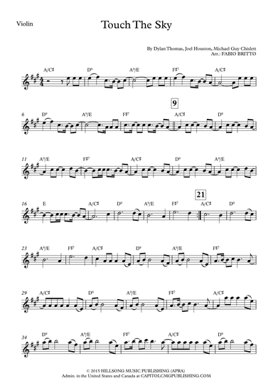 Touch The Sky (arr. Fabio Britto)