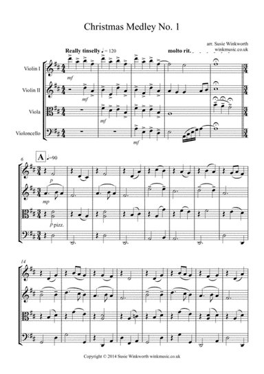 Christmas Medley (arr. winkmusic.co.uk)