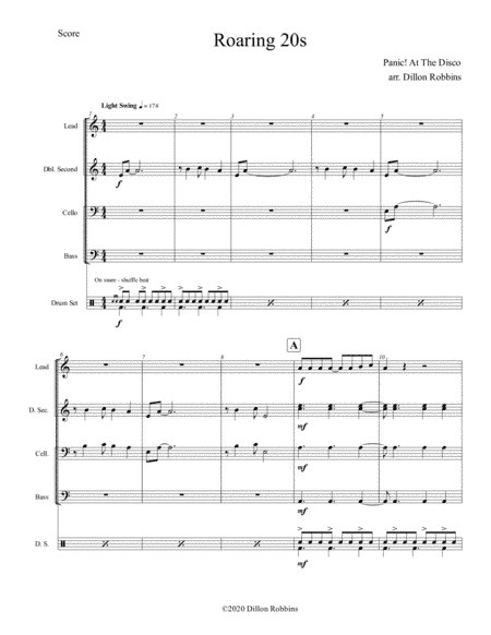 Roaring 20's (arr. Dillon Robbins)