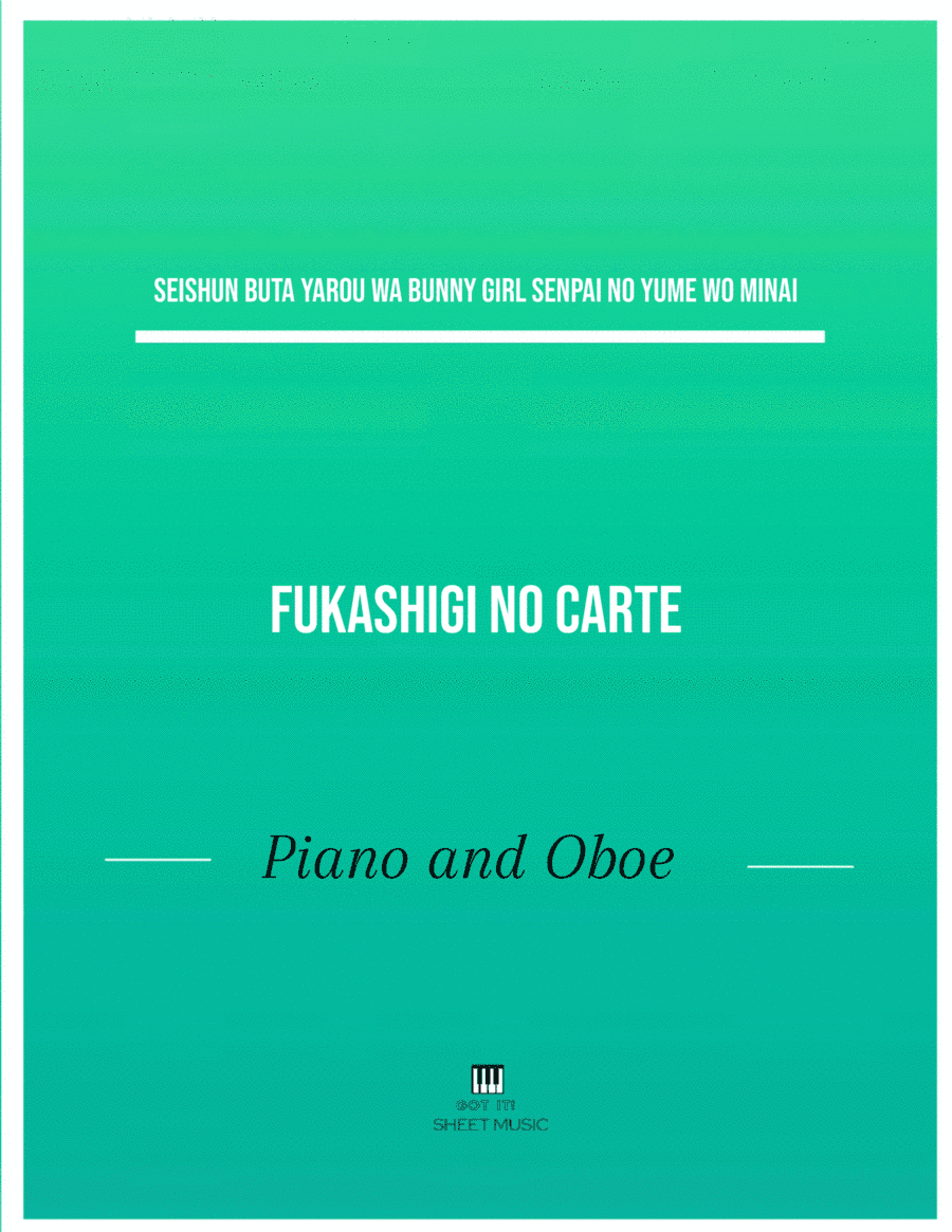 Fukashigi No Carte (arr. ANDRE LAITANO)