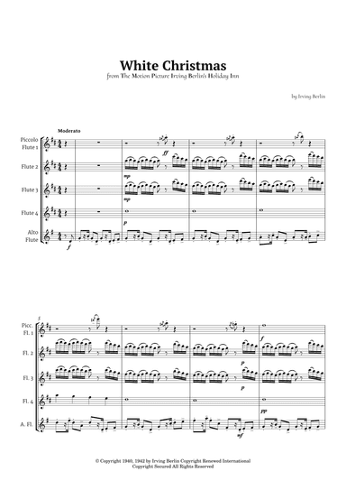 White Christmas (arr. Ander)