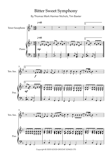 Bittersweet Symphony (arr. Matthew pyeon)