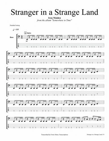 Stranger In A Strange Land (arr. Angel V. Fortiz)