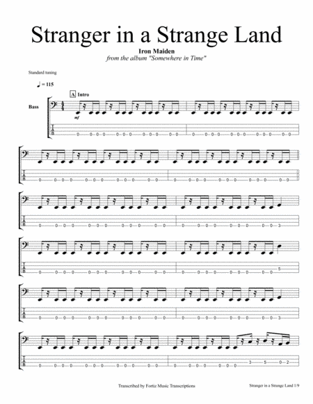 Stranger In A Strange Land (arr. Angel V. Fortiz)