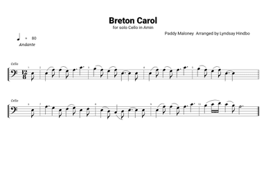 A Breton Carol (arr. Lyndsay Hindbo)