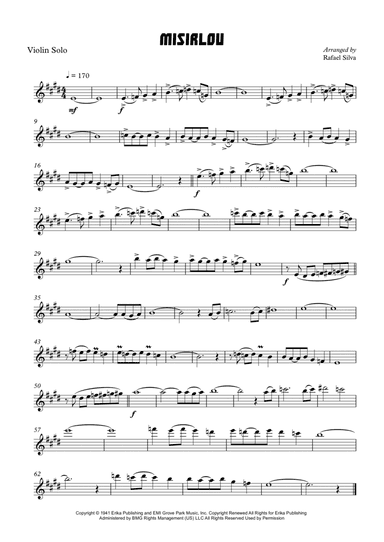 Misirlou (arr. Rafael Silva)