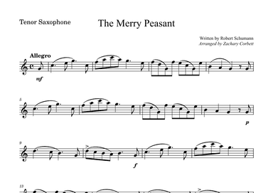 The Merry Peasant (arr. Zachary Corbett)