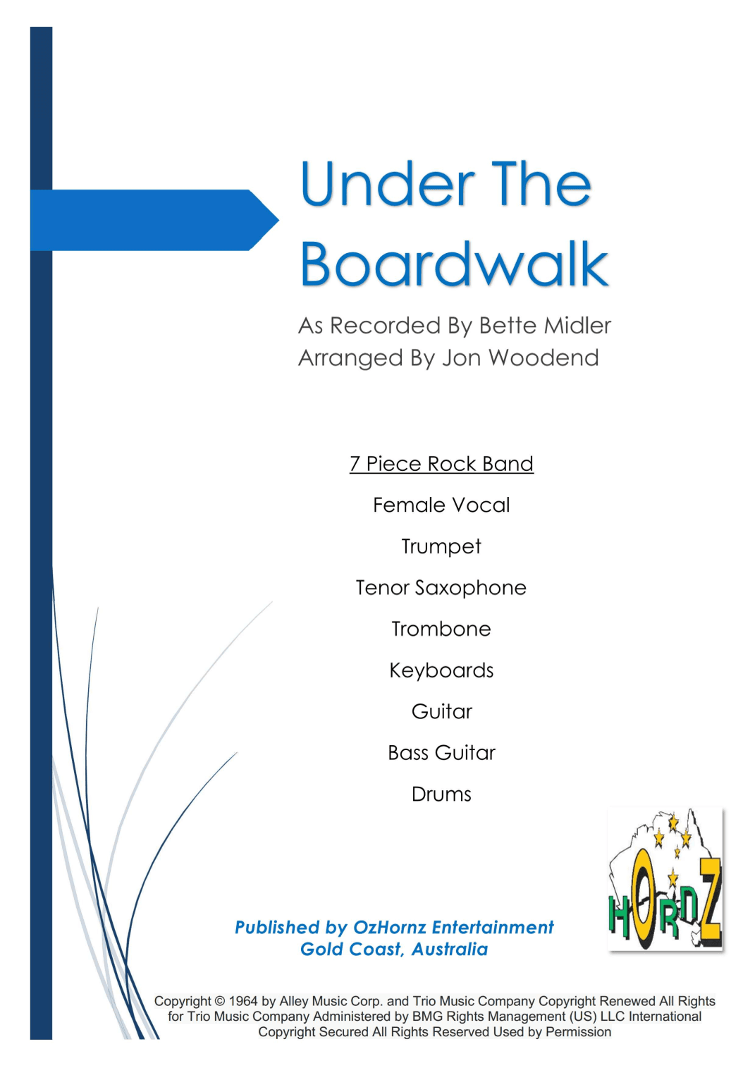 Under The Boardwalk (arr. Jon Woodend)