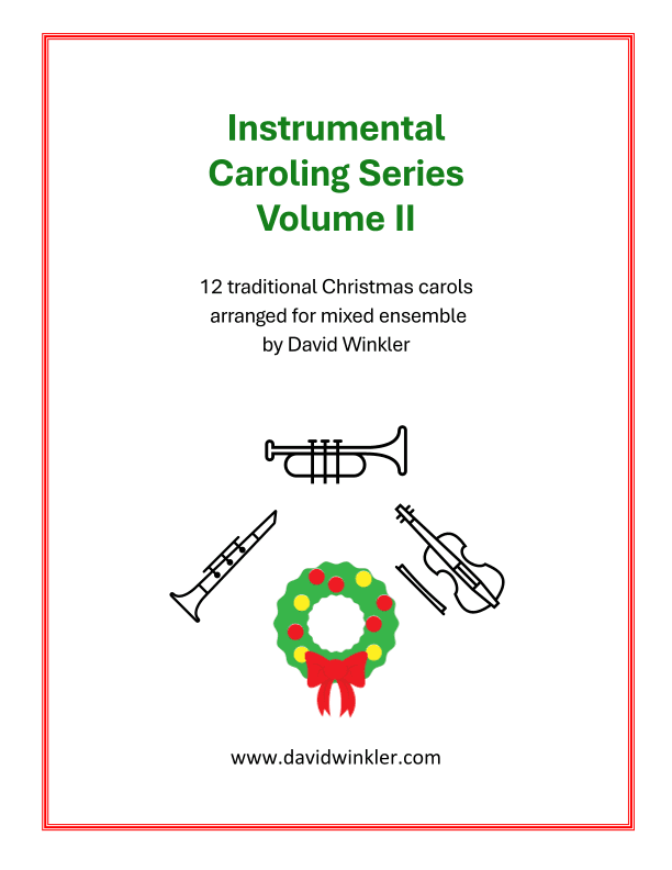 Instrumental Caroling Series, Volume 2 (arr. David Winkler)