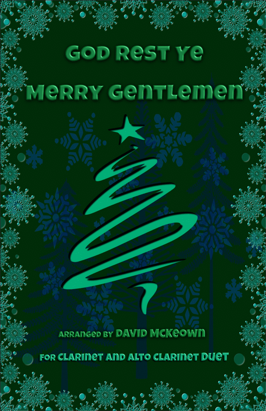 God Rest Ye Merry Gentlemen, Jazz Style, for Clarinet and Alto Clarinet Duet (arr. David McKeown)