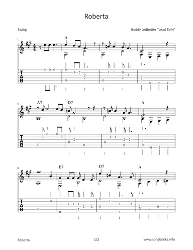 Roberta (arr. Bettina Schipp)
