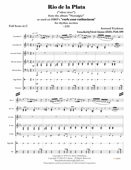 Eskimo Lumber (arr. Patrick Sheehan)