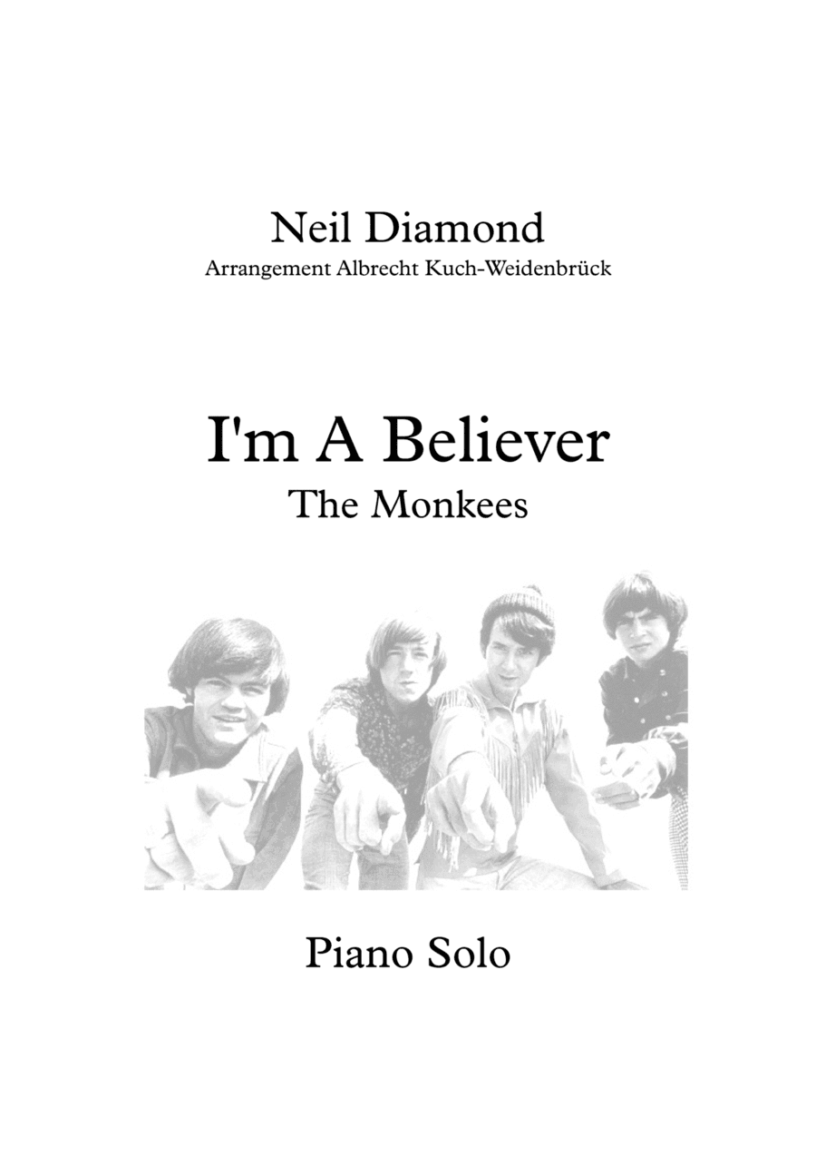 I'm A Believer (arr. Albrecht ich-Weidenbrück)