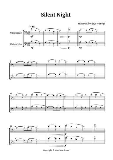 Silent Night (arr. Ivan Souza)