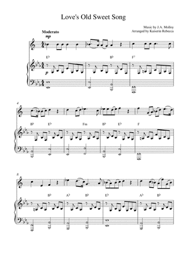 Love's Old Sweet Song (arr. Kaiserin Rebecca)
