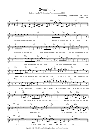 Symphony (arr. Ed.CAL)