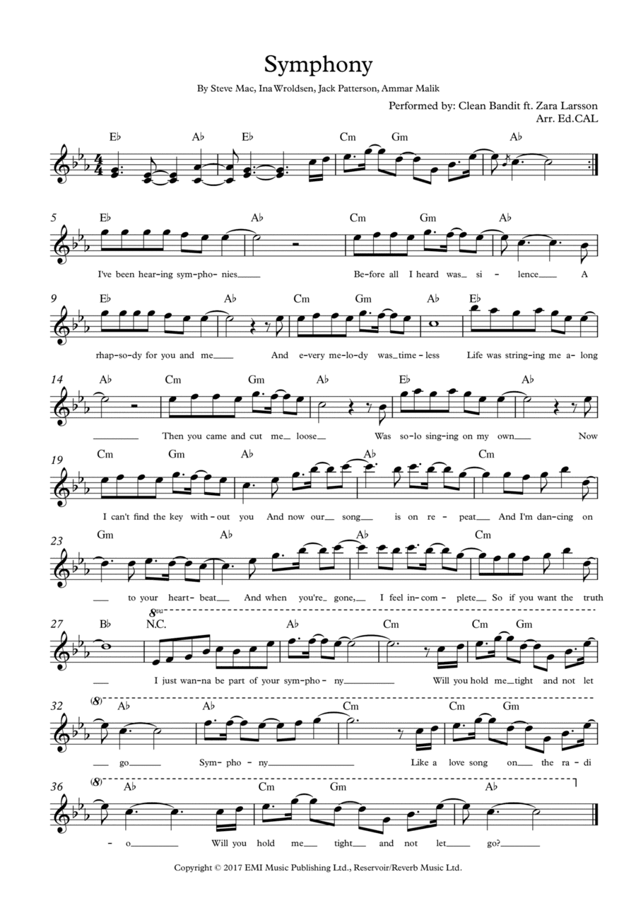 Symphony (arr. Ed.CAL)