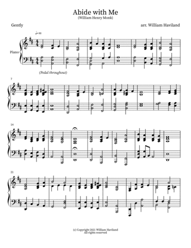 Abide with Me (arr. William Haviland)