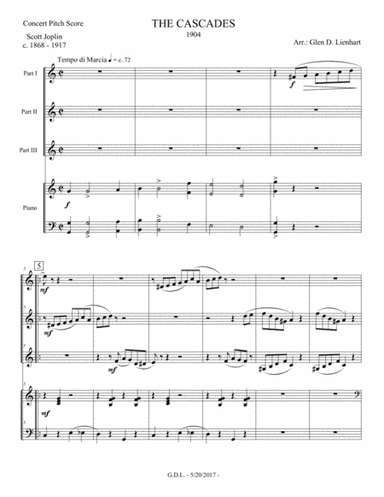 The Cascades (arr. Glen D. Lienhart)