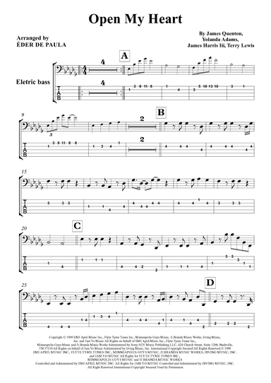 Open My Heart (arr. Éder de Paula)