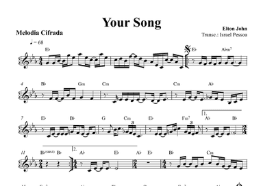 Your Song (arr. Israel Pessoa)