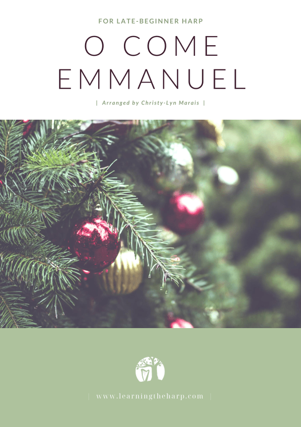 O Come Emmanuel - Late-Beginner for Harp (arr. Christy-Lyn Dosé)