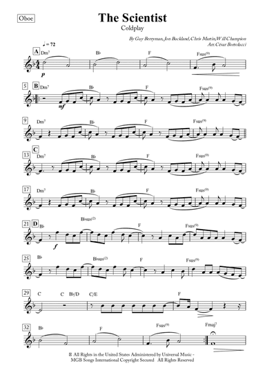 The Scientist (arr. ACT Bortolucci)