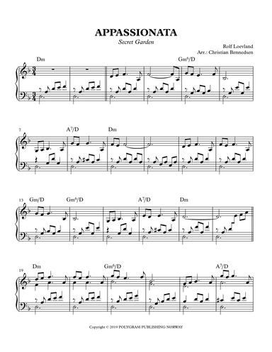 Appassionata (arr. Christian Bennedsen)