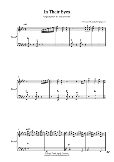 In Their Eyes (From the musical 'Berlin')