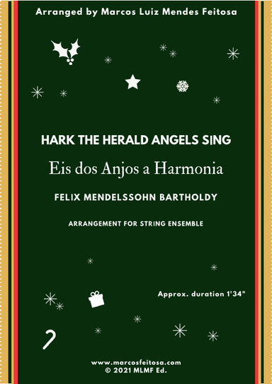 Hark The Herald Angels Sing (Eis dos Anjos a Harmonia) - String Ensemble (arr. MARCOS LUIZ MENDES FEITOSA)