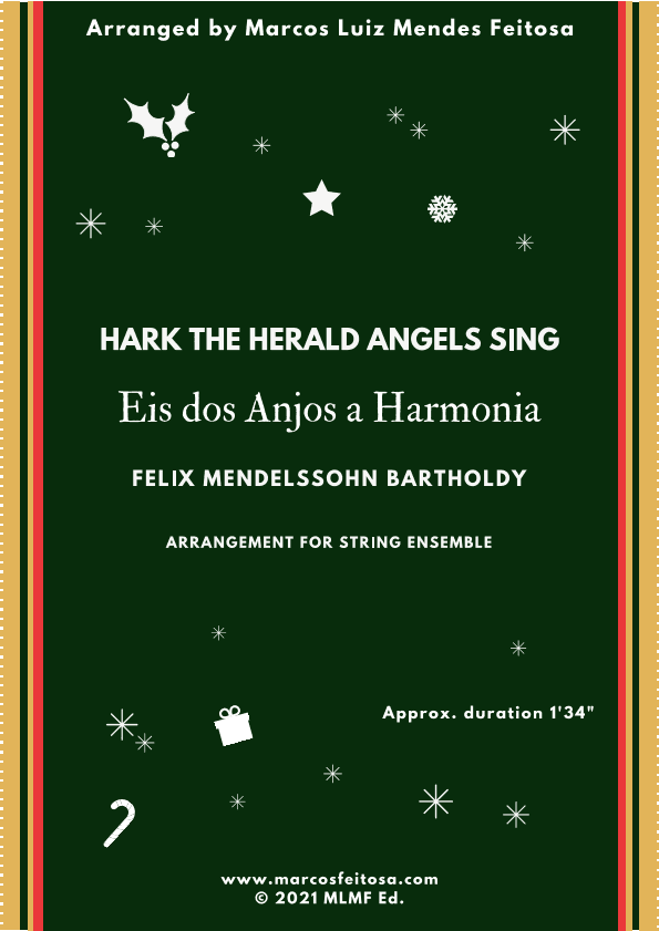 Hark The Herald Angels Sing (Eis dos Anjos a Harmonia) - String Ensemble (arr. MARCOS LUIZ MENDES FEITOSA)