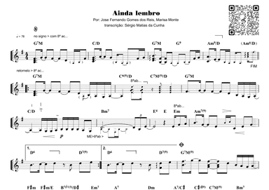 Ainda Lembro (arr. Sérgio Matias da Cunha)