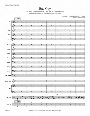Bad Guy (arr. Bill Fulton)