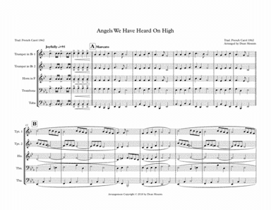 Angels We Have Heard On High (arr. Dean Mounts)
