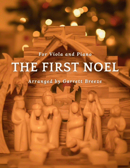 The First Noel (Solo Viola & Piano) (arr. Garrett Breeze)