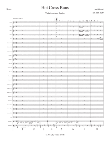 Hot Cross Buns (arr. Jon Burr)